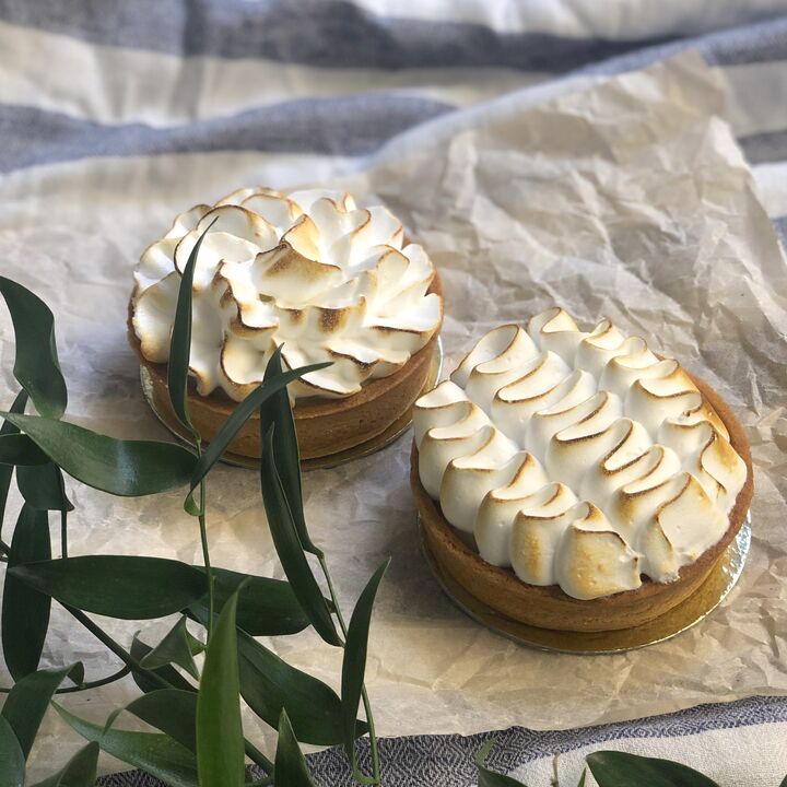 Лимонная тарталетка