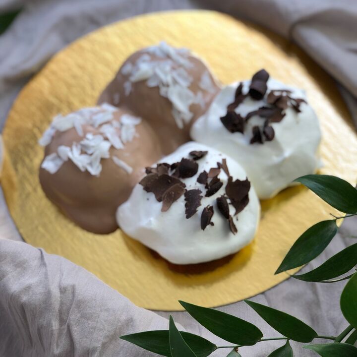 Эклеры в креме