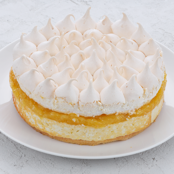 Цитрусово-творожный пирог