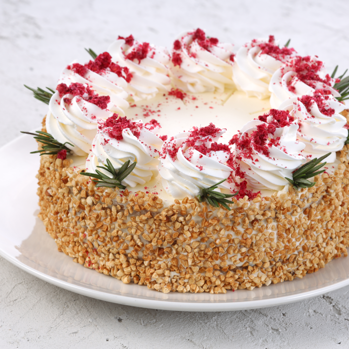 Малиновый со сметаной