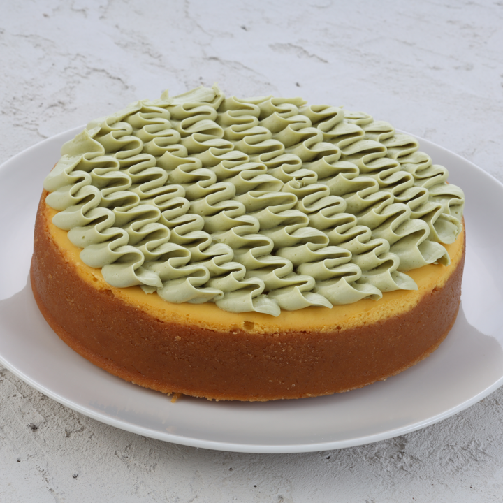 Чизкейк манго-фисташка