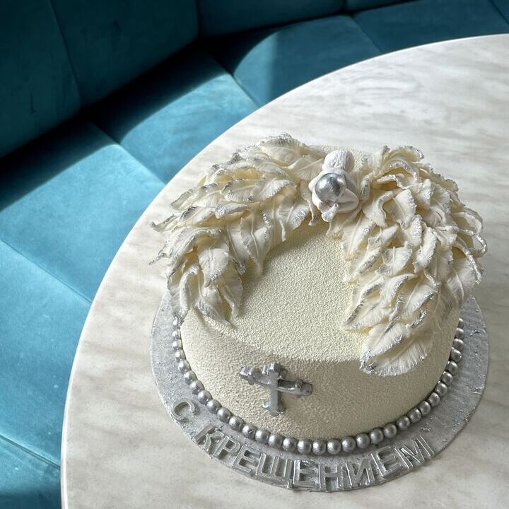 Торт на крещение ребенка