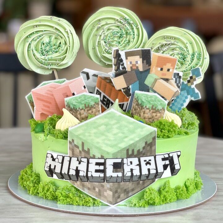 Торт Майнкрафт