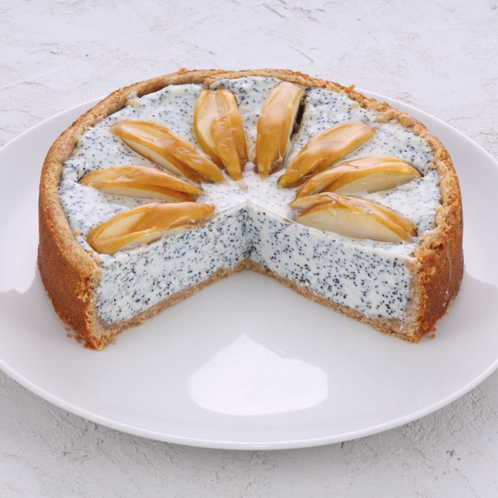 Яблочно-творожный пирог