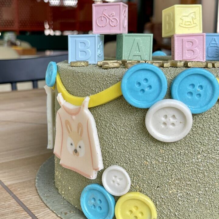 Торт кубики