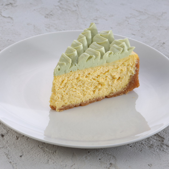 Чизкейк манго-фисташка